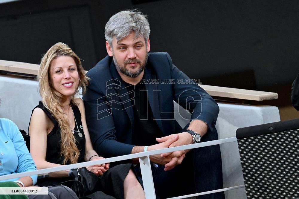 2025 French Open - VIPs In The Stands Day 7