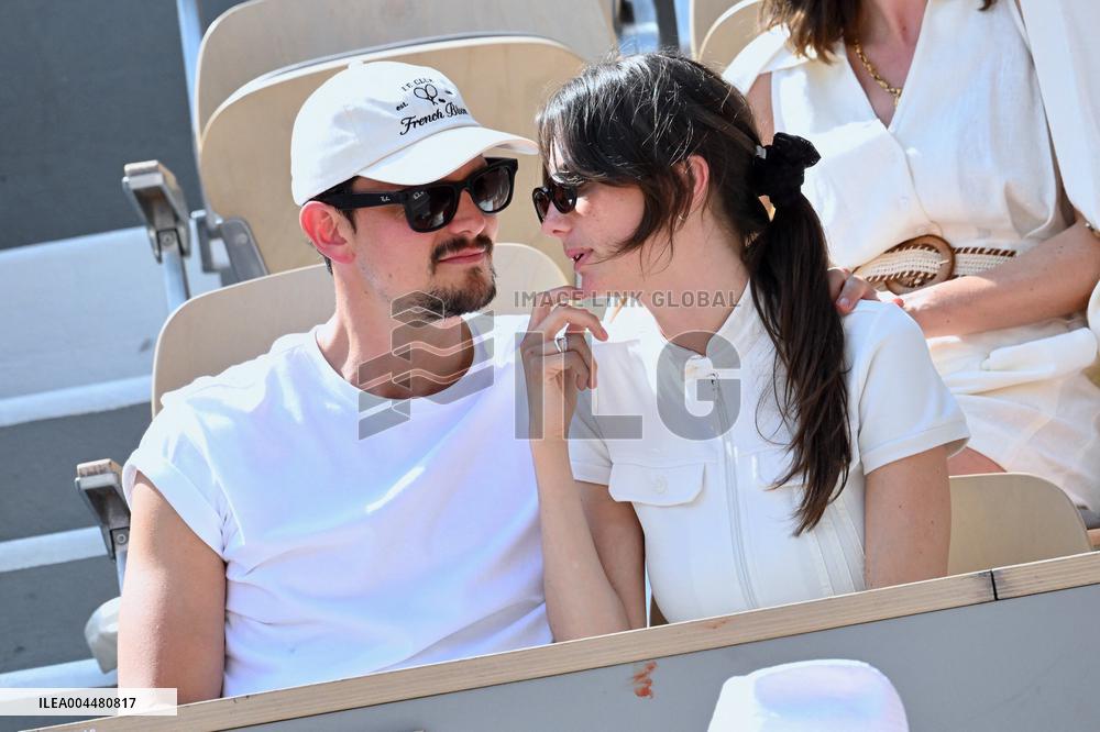 2025 French Open - VIPs In The Stands Day 7