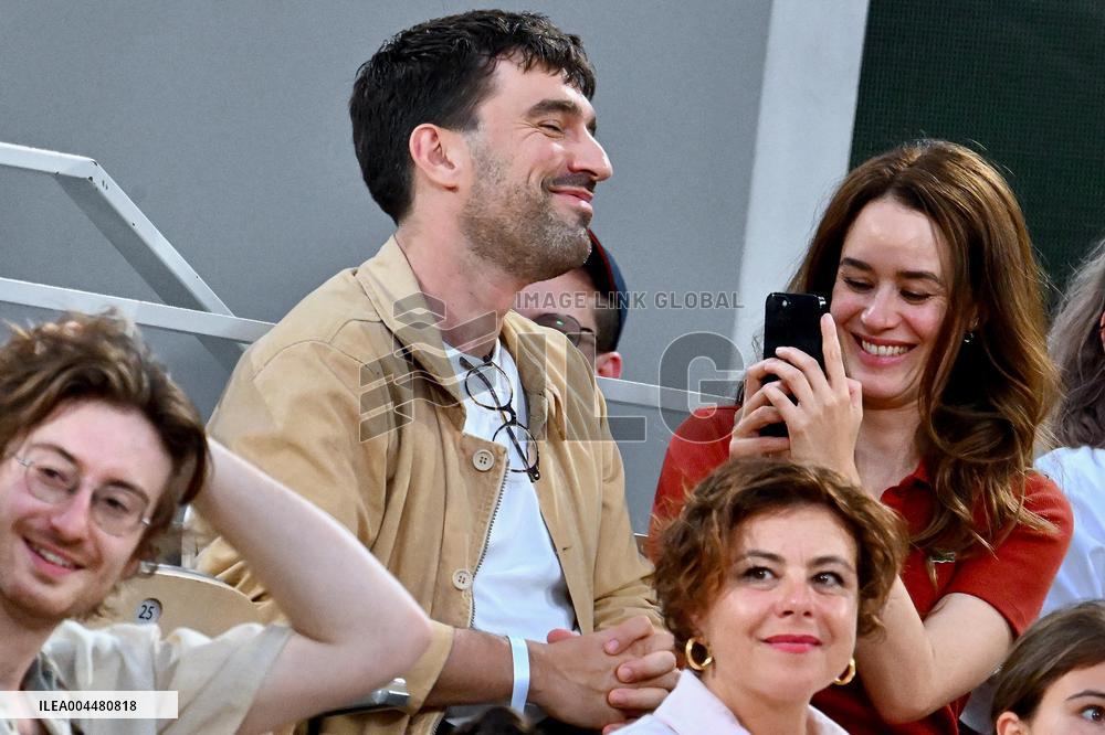 2025 French Open - VIPs In The Stands Day 7