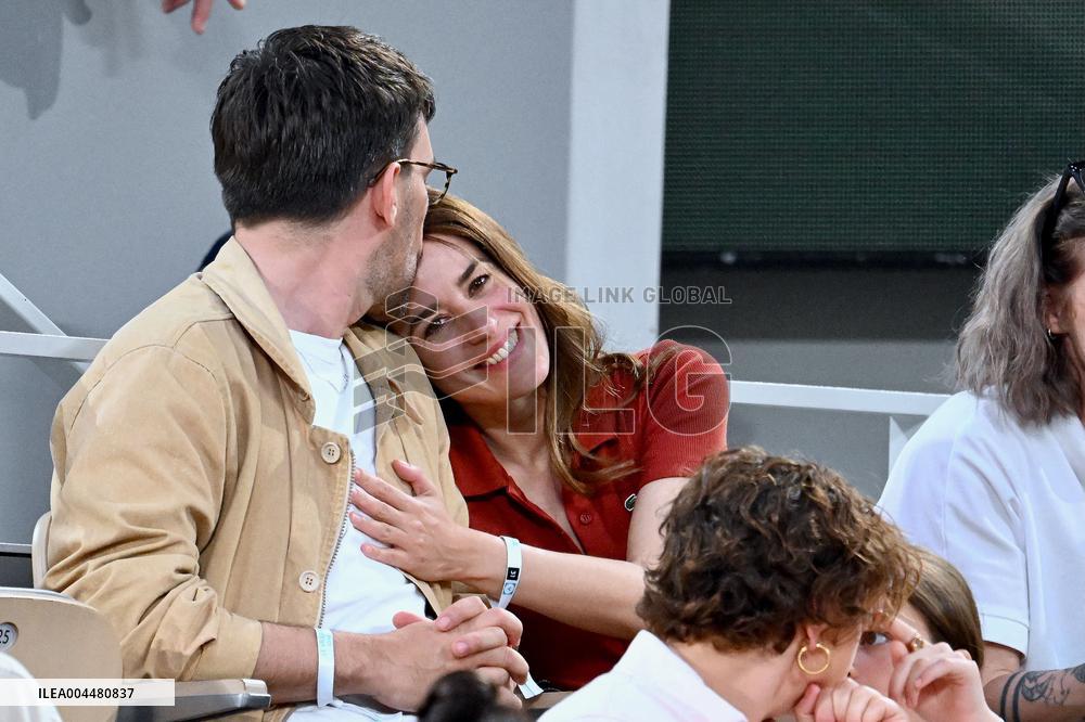 2025 French Open - VIPs In The Stands Day 7