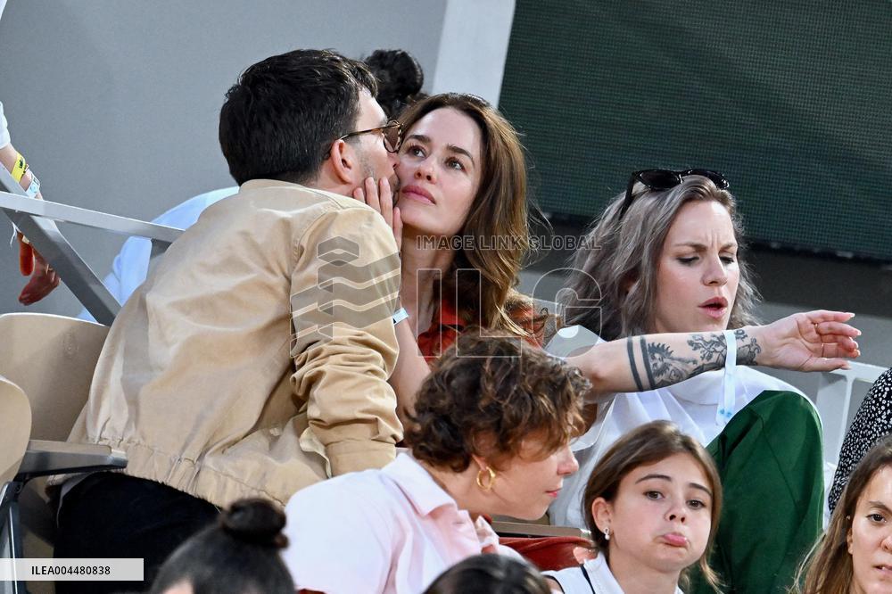 2025 French Open - VIPs In The Stands Day 7