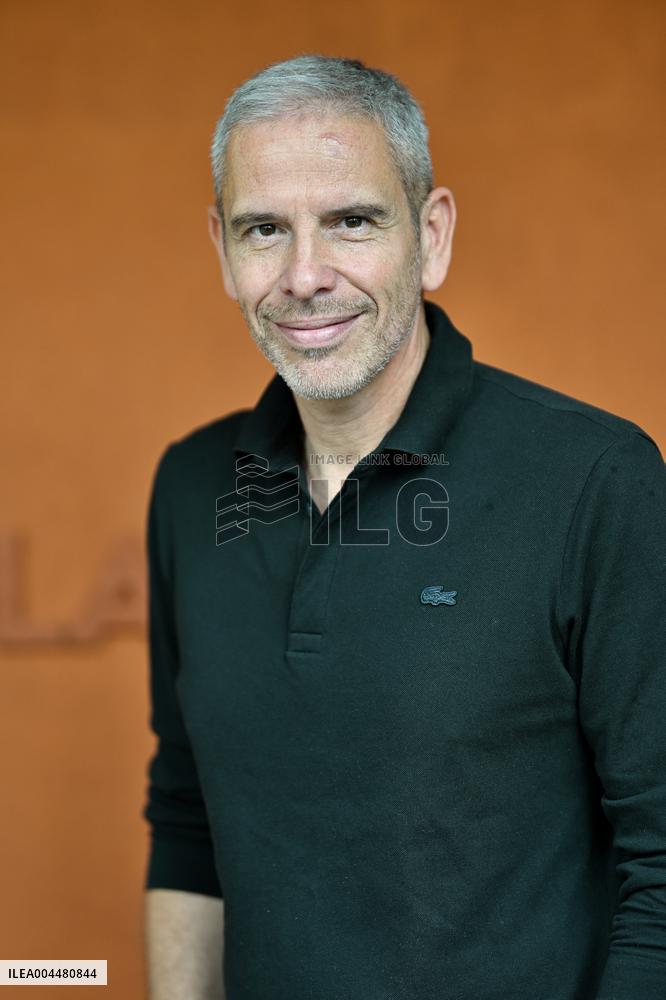 Franck Castel - 2025 French Open - Celebrities At Village Day 7 - Bela