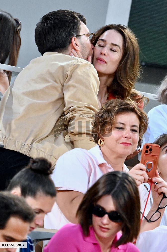2025 French Open - VIPs In The Stands Day 7