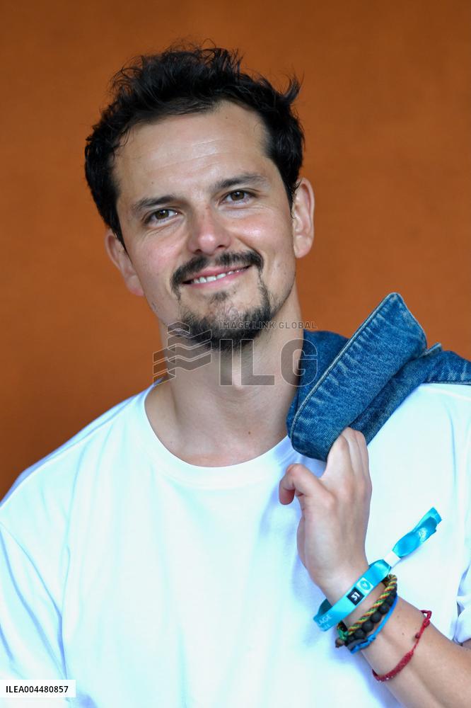 Franck Castel - 2025 French Open - Celebrities At Village Day 7 - Bela