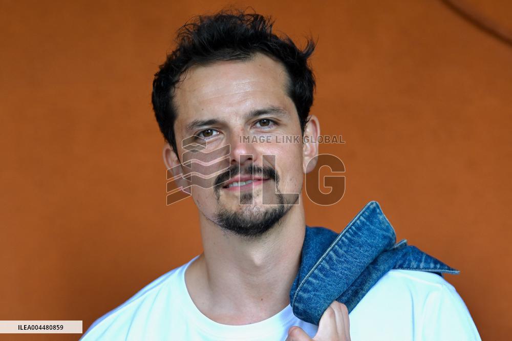 Franck Castel - 2025 French Open - Celebrities At Village Day 7 - Bela