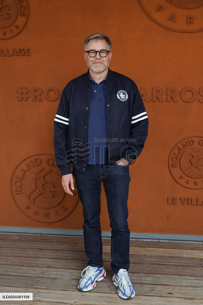 2025 French Open - Celebrities At Village Day 8 NB