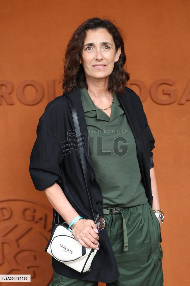 2025 French Open - Celebrities At Village Day 8 NB