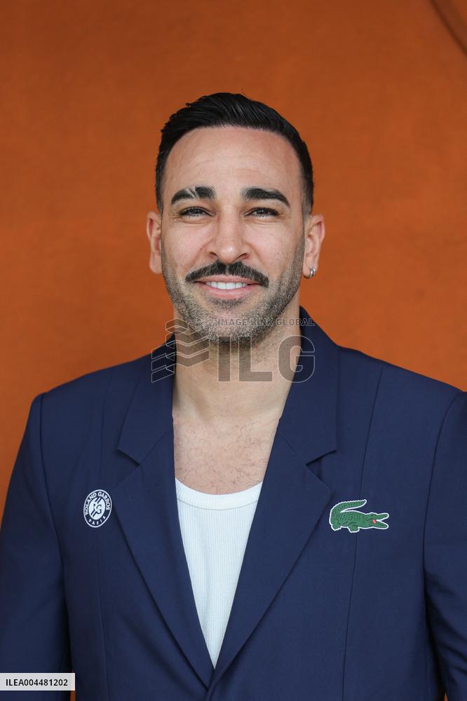 2025 French Open - Celebrities At Village Day 8 NB