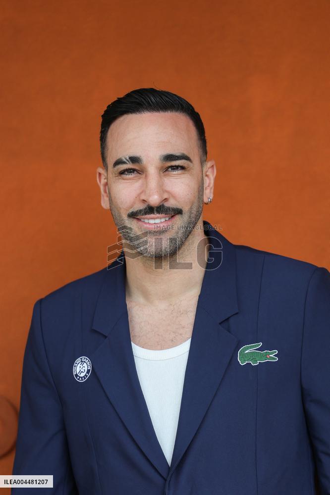 2025 French Open - Celebrities At Village Day 8 NB