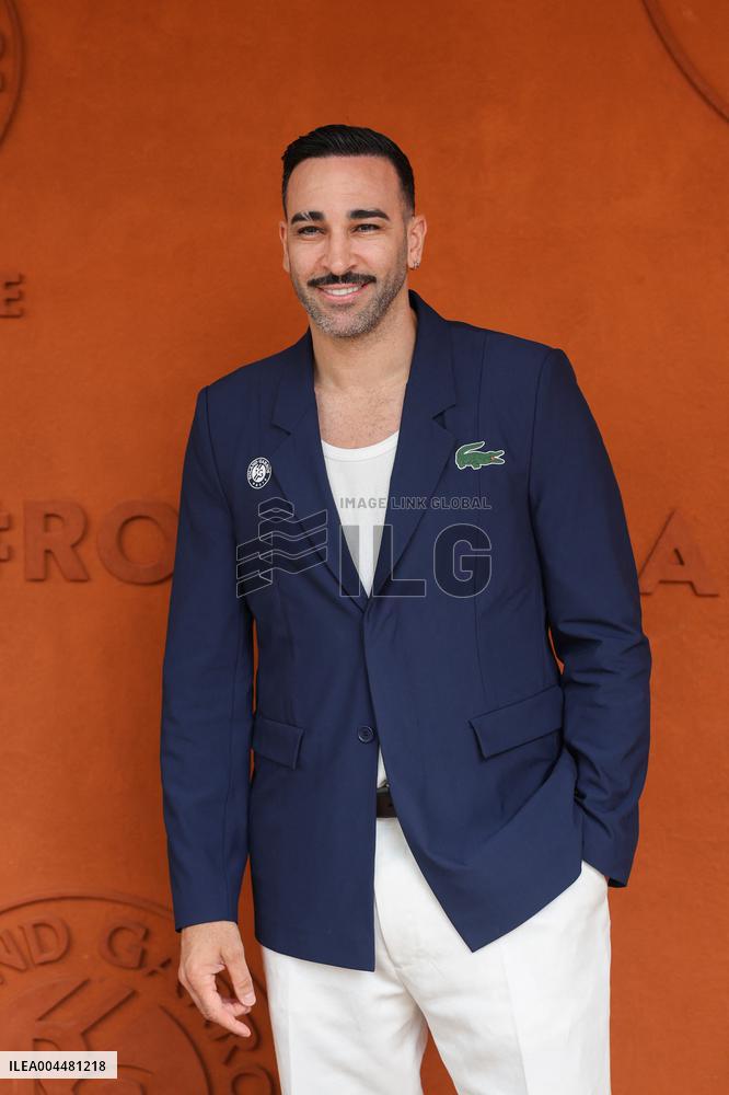 2025 French Open - Celebrities At Village Day 8 NB