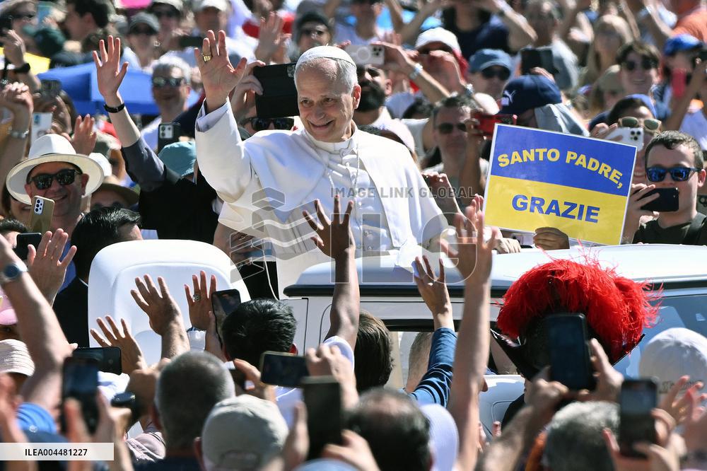 Pope Leo XIV Celebrates The Jubilee of Families - Vatican