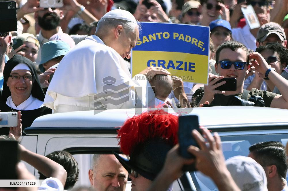 Pope Leo XIV Celebrates The Jubilee of Families - Vatican