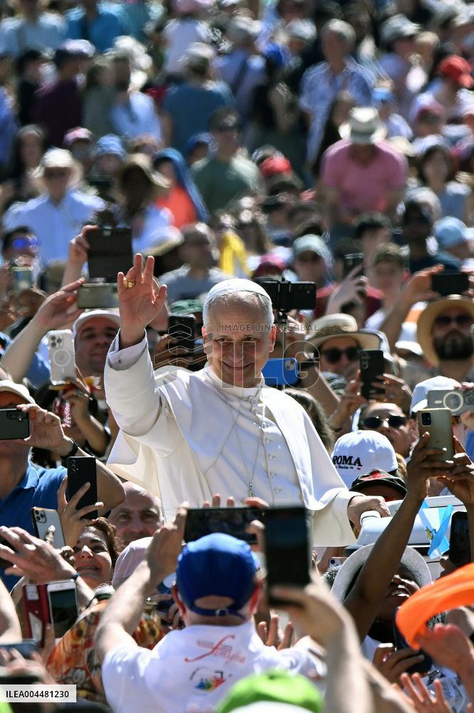 Pope Leo XIV Celebrates The Jubilee of Families - Vatican