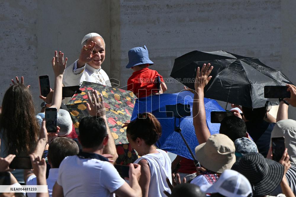 Pope Leo XIV Celebrates The Jubilee of Families - Vatican