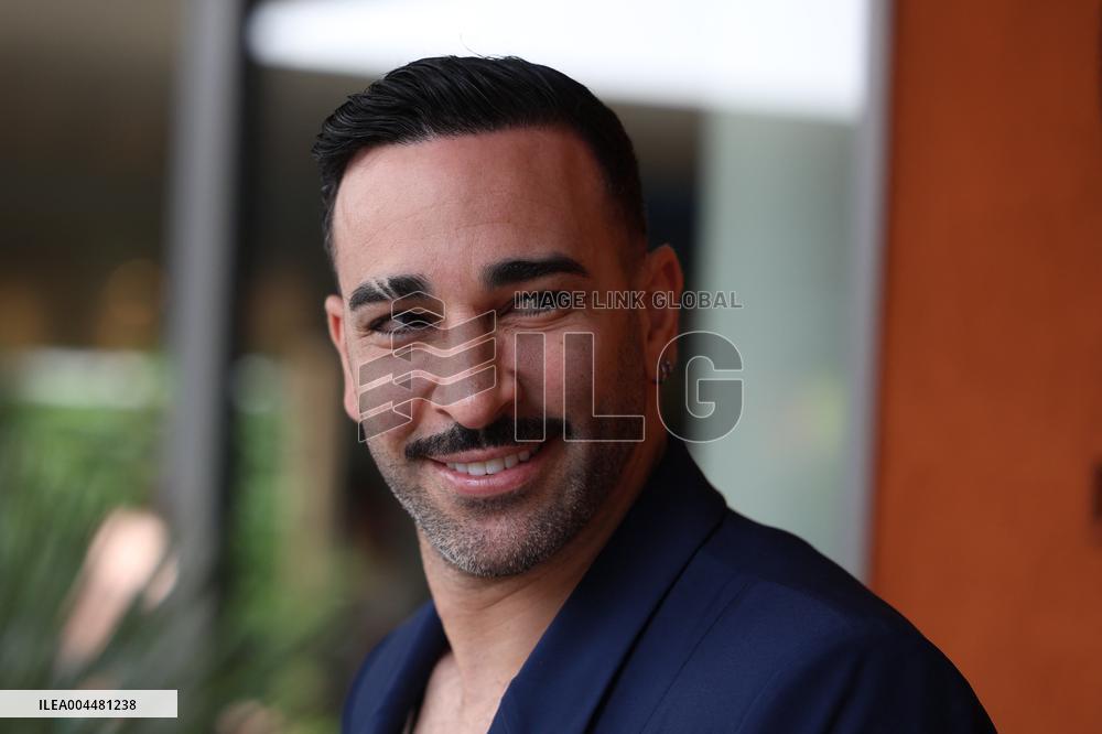 2025 French Open - Celebrities At Village Day 8 NB