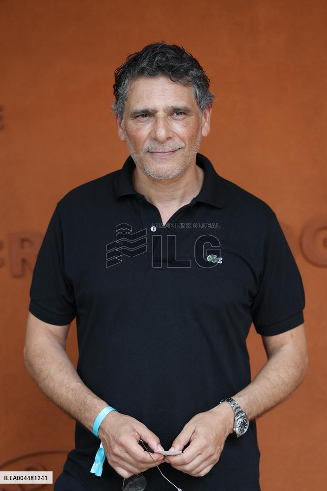 2025 French Open - Celebrities At Village Day 8 NB