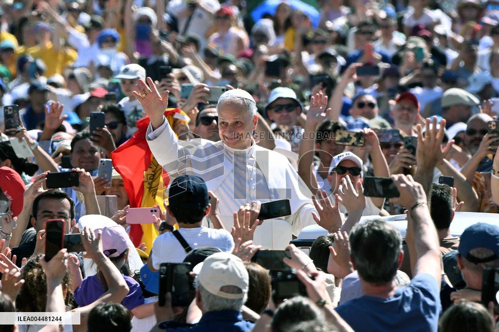 Pope Leo XIV Celebrates The Jubilee of Families - Vatican