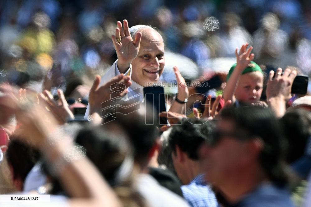 Pope Leo XIV Celebrates The Jubilee of Families - Vatican