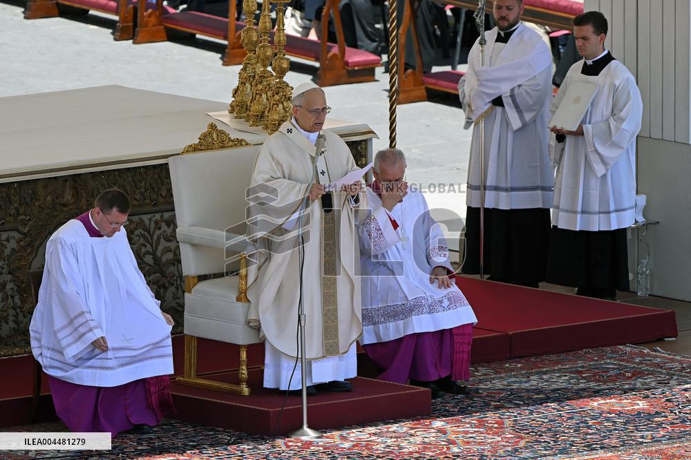 Pope Leo XIV Celebrates The Jubilee of Families - Vatican