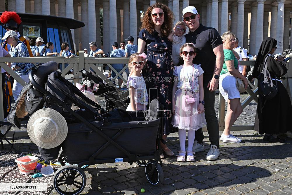 Pope Leo XIV Celebrates The Jubilee of Families - Vatican