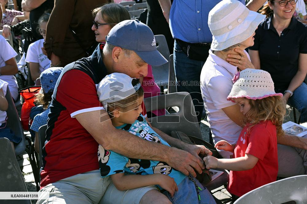 Pope Leo XIV Celebrates The Jubilee of Families - Vatican