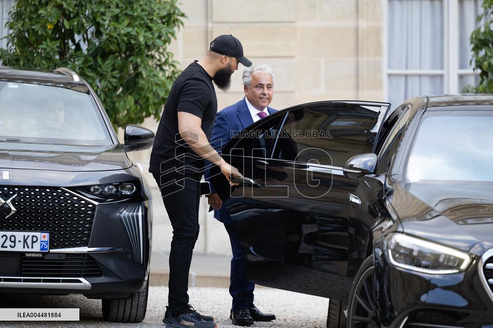 Ceremony at the Elysee for 2025 PSG UEFA Victory - Paris