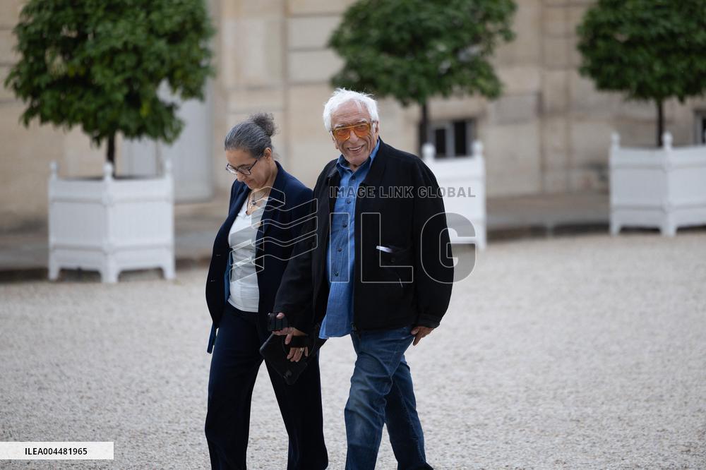 Ceremony at the Elysee for 2025 PSG UEFA Victory - Paris
