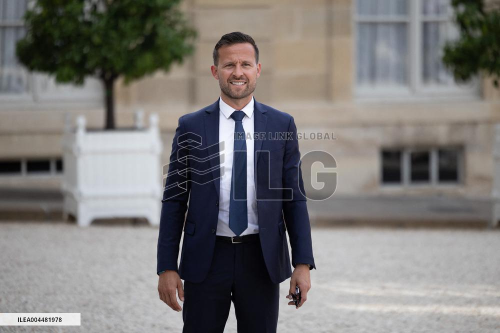 Ceremony at the Elysee for 2025 PSG UEFA Victory - Paris