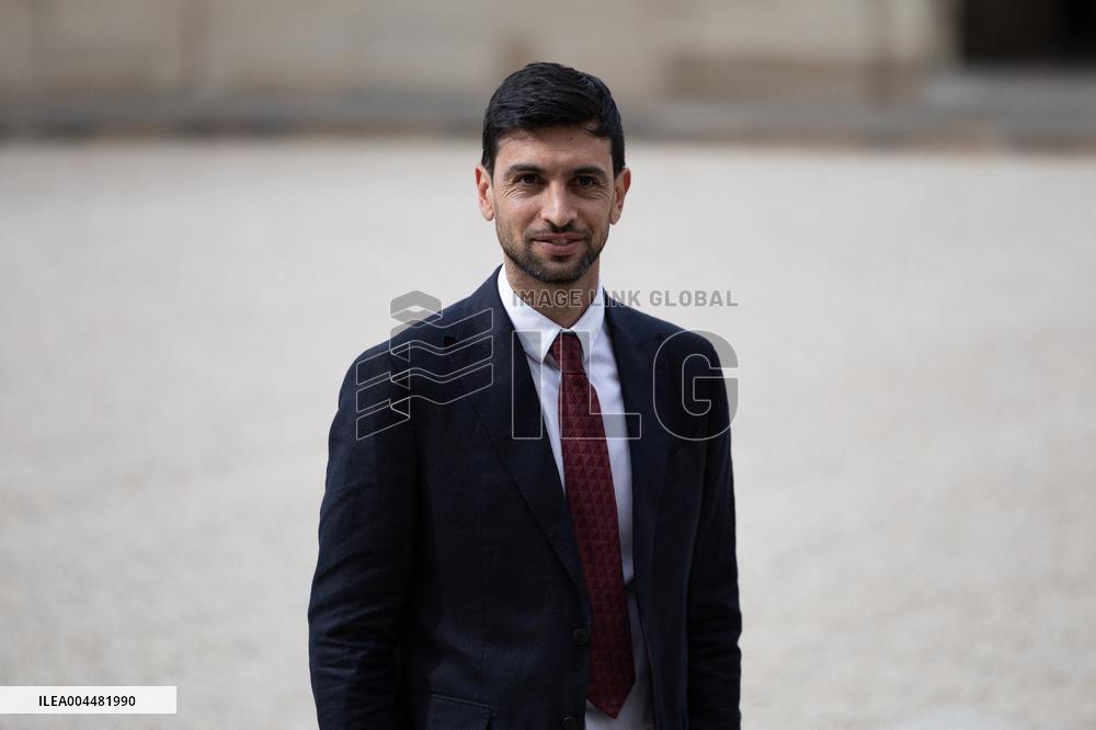 Ceremony at the Elysee for 2025 PSG UEFA Victory - Paris