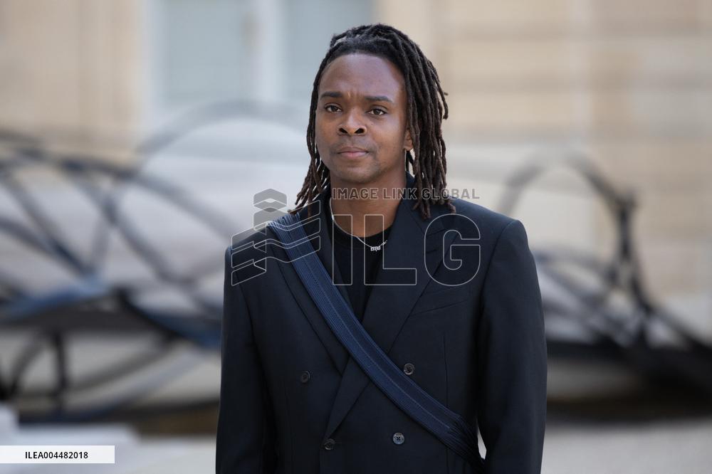 Ceremony at the Elysee for 2025 PSG UEFA Victory - Paris
