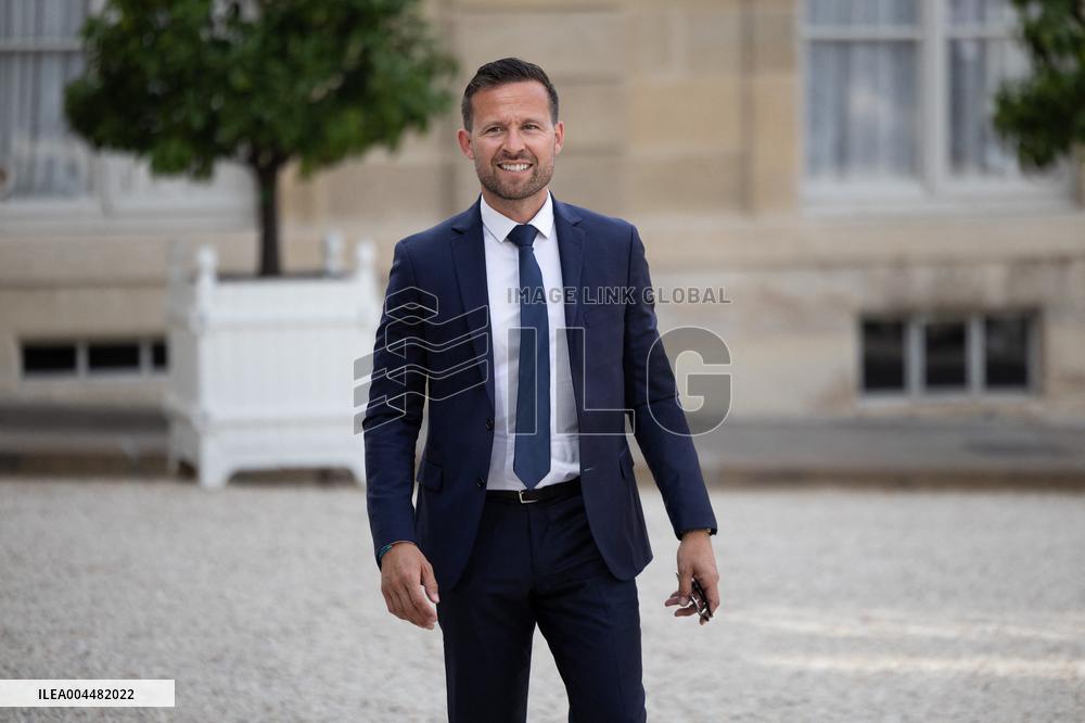 Ceremony at the Elysee for 2025 PSG UEFA Victory - Paris