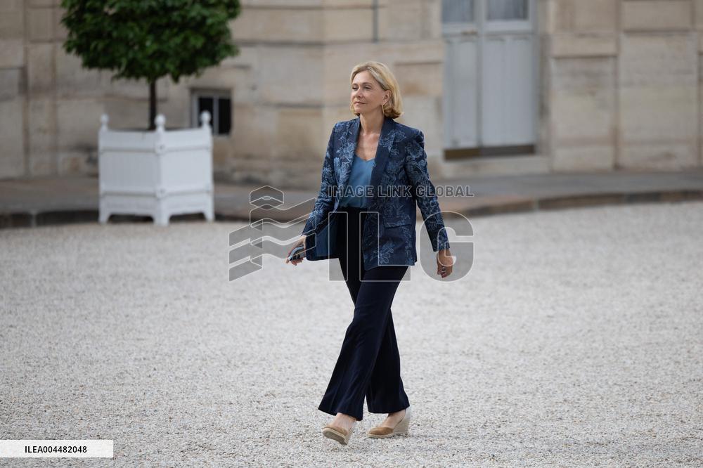 Ceremony at the Elysee for 2025 PSG UEFA Victory - Paris