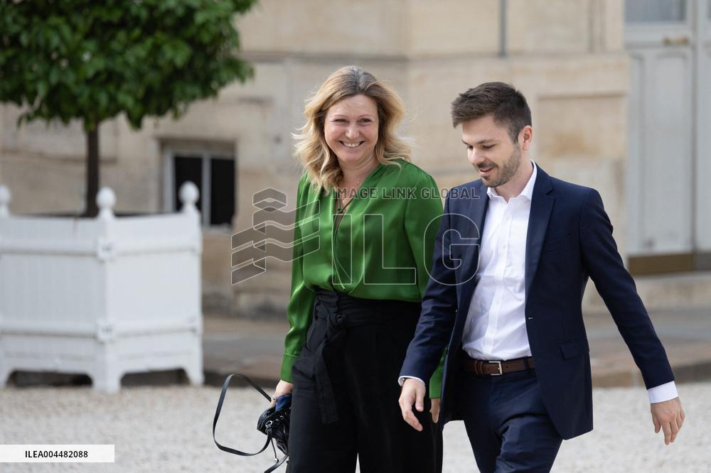 Ceremony at the Elysee for 2025 PSG UEFA Victory - Paris