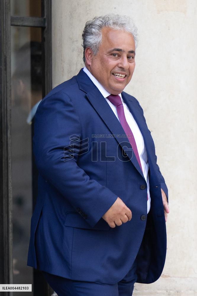 Ceremony at the Elysee for 2025 PSG UEFA Victory - Paris