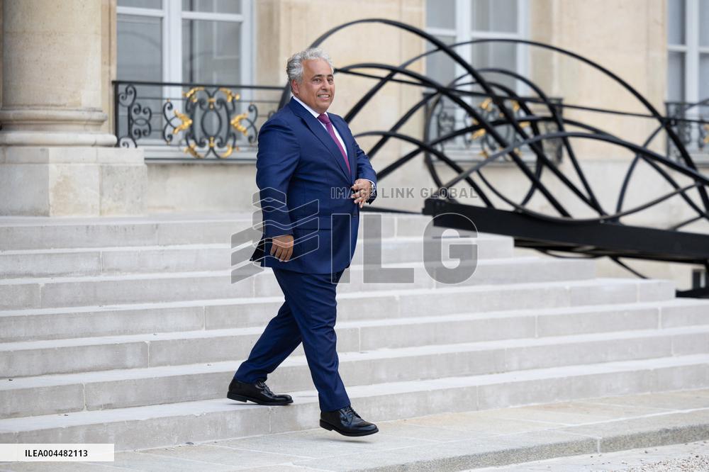Ceremony at the Elysee for 2025 PSG UEFA Victory - Paris