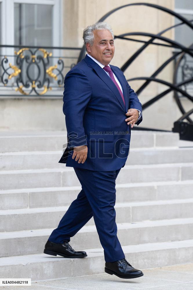 Ceremony at the Elysee for 2025 PSG UEFA Victory - Paris