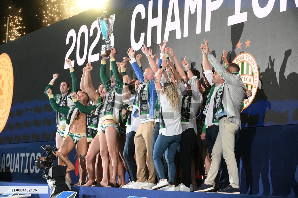 PALLANUOTO - LEN Champions League - Final Four - Gold Medal - VK Novi Beograd vs FTC Telekom Waterpolo