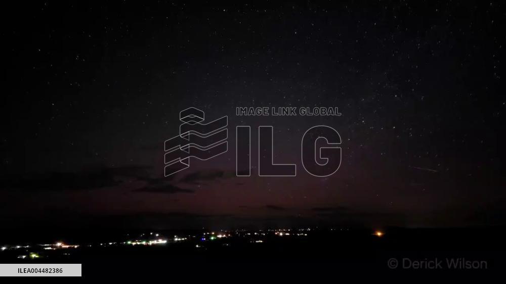 US: Solar Flare Triggers Widespread Aurora Display