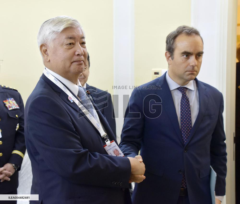 Japan-France defense talks in Singapore