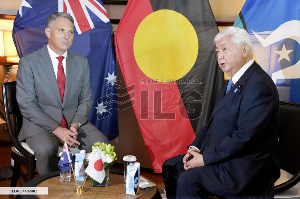 Japan-Australia defense talks