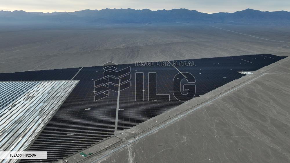 China Largest Linear Fresnel Integrated Solar And Thermal Energy Project