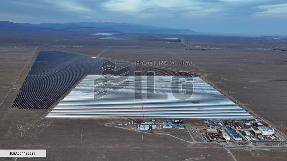 China Largest Linear Fresnel Integrated Solar And Thermal Energy Project