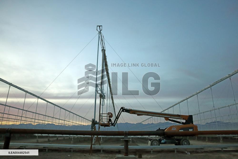 China Largest Linear Fresnel Integrated Solar And Thermal Energy Project