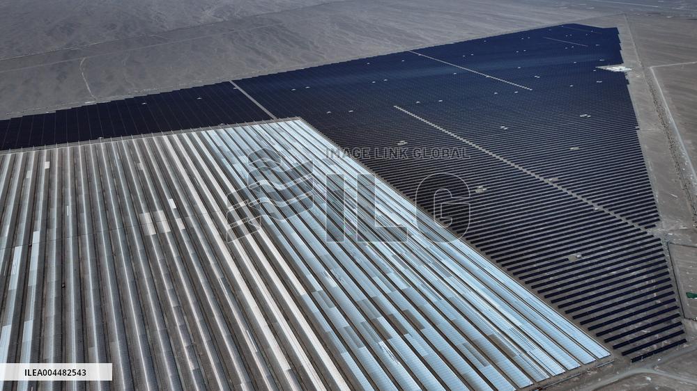 China Largest Linear Fresnel Integrated Solar And Thermal Energy Project