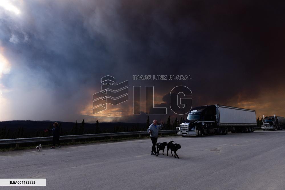 Wildfires Rage in British Columbia