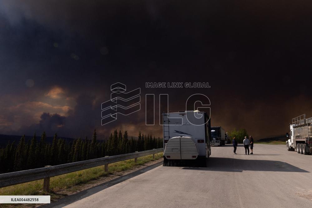 Wildfires Rage in British Columbia