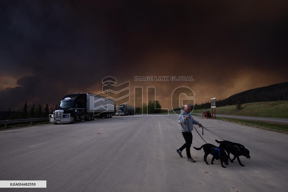 Wildfires Rage in British Columbia