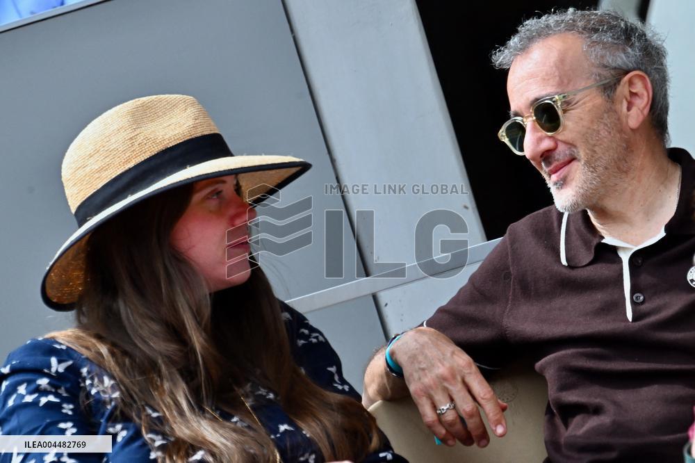 French Open - VIPs In The Stands