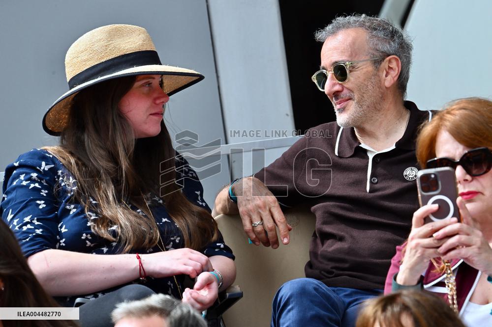 French Open - VIPs In The Stands