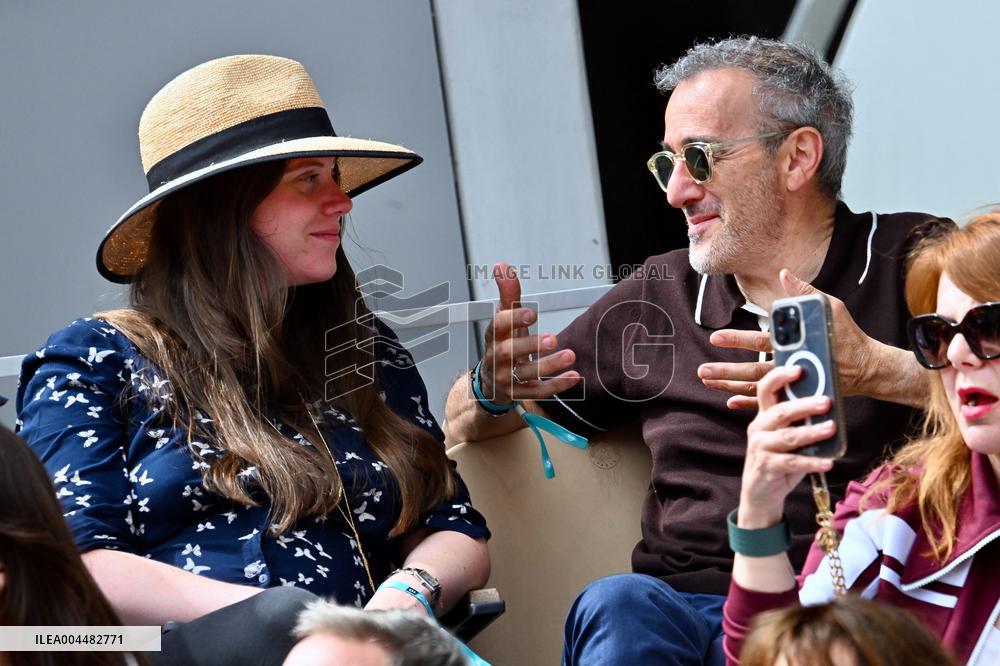 French Open - VIPs In The Stands